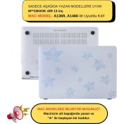 Resim McStorey Macbook Air Kılıf 13 inç Flower05NL (Eski USB'li Model 2010-2017) A1369 A1466 ile Uyumlu 