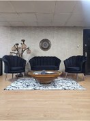 Resim ZAFİR İstiridye Takım Krom Kaplama Sivriltme Ayak Çay Seti Koltuk Takımı 