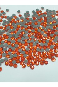 Resim CRYSTALSHOP Hotfix Ütü Ile Yapışan Taş Ss16 Turuncu (25 Gram ~ 800 Adet) 