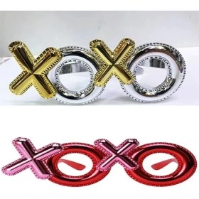 Resim Xoxo Parti Gözlüğü 2 Renk 2 Adet 