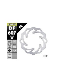 Resim Husqvarna Tc 125 Arka Fren Diski 220 Mm 2014 Sonrası Galfer Dalgalı Sabit Disk 