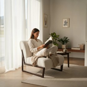 Resim Lobi Berjer | Tekli Bekleme Koltuğu | Rehome 
