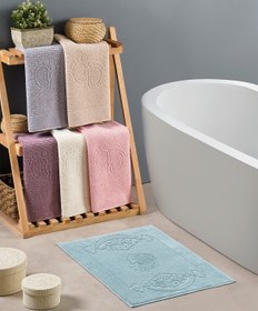 Resim Ayak Havlusu 1 Adet - Gri 