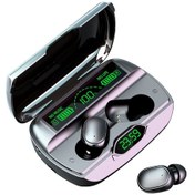 Resim Mufunye G6 Bluetooth 5.1 Kulak İçi Kulaklıklar, 1200mah Şarj Kutusu İle Sayısal Ve Saat Gösterimi, Tek/çift Kullanım, Usb Çıkışı, Siyah 