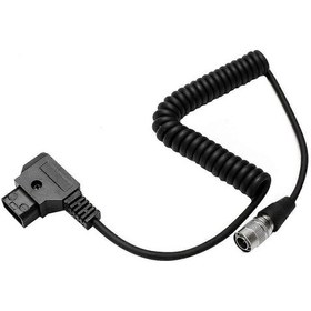 Resim 688 633 Zoom F8 Güç Kablosu Dtap - Hirose 4 Pin Erkek Fiş Yaylı Güç Kablosu Siyah 