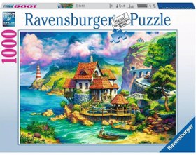 Resim Ravensburger 1000 Parça Puzzle Cliff House 152735 