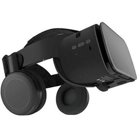 Resim Xinhang Z6 Bluetooth Casque Kask Kulaklık 3D Vr Gözlük Sanal Gerçeklik Smartphone Cep Telefonu Gözlükleri Için Viar Dürbün 3D Gözlük Sanal Gerçeklik Gözlükleri Siyah (Yurt Dışından) 