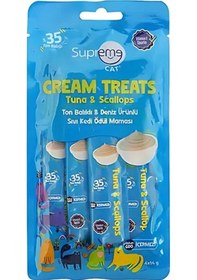 Resim Supreme Ton Balıklı Krema Kedi Ödülü 4x14 Gr 