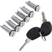 Resim Steellaar 2991728 Günlük 2000-2006 Kapı Kilidi Seti Için Kapı Kilidi Namlusu (Yurt Dışından) 