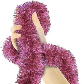 Resim Simli Parti Süsü 2 Metre Pembe 