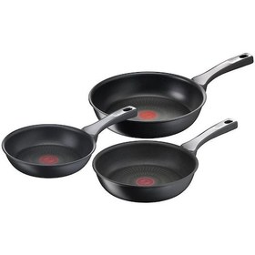 Resim Tefal G25991 Titanyum 6X UnlimitedOne Tava Seti 3'lü 20-24-28 CM 