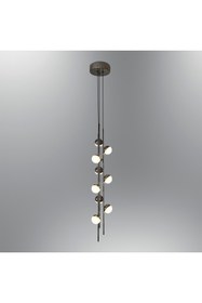 Resim Özcan Aydınlatma 2842-9A-24 Stary 13cm 9'LU SARKIT PLATİN 