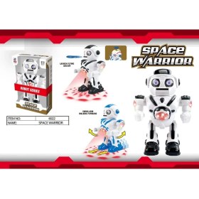 Resim MCM Group DF-6022 Işıklı ve Müzikli Disk Atan Uzay Savaşçısı Robot 