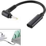Resim Dc Güç Fişi Erkek Tip-C Adaptör Kablosu 5.5 X 0.7 Mm 