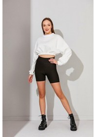 Resim Alexander Gardi Alexandergardı Kadın Crop Sweatshirt (B22-110A01) 