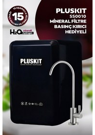 Resim Pluskit 8 Litre 15 Aşama Mineralli 75 Gpd Su Arıtma Cihazı Ss0010 