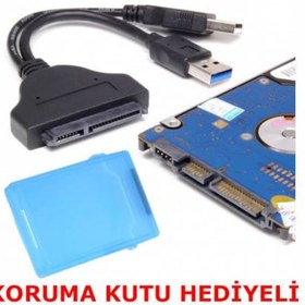 Resim Harici Harddisk Bağlantı Kablosu Usb 3.0 Sata Hdd Notebook Laptop 