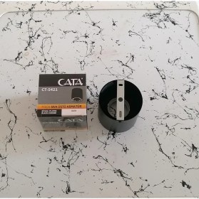 Resim Cata CT-5421 Foça Tekli Dekoratif Armatür Siyah-Platin 7 W Led Ampullü 
