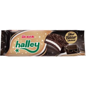 Resim Ülker Halley Bitter Çikolatalı Bisküvi 7x30 G 