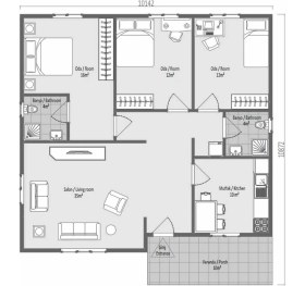 Resim Karmod Ev - Ege 103 M² 