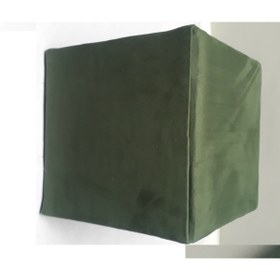 Resim ne-sil home furniture Silinebilir Kumaş Kaplama Kare Puf Ayaklı 