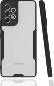 Resim Galaxy A73 5g Renkli Kenar Perfe Tpu Silikon Siyah 