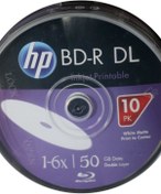 Resim HP Blu-ray Bd-r 6x 50gb 10lu Cake Box Prıntable Baskı Yapılabilir Blu-ray Dvd 