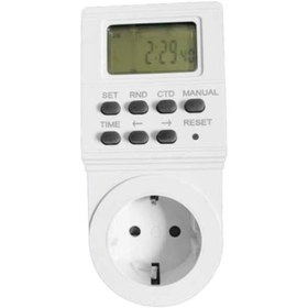 Resim Ack Ay26-00030 Priz Tipi Dijital Zaman Saati 