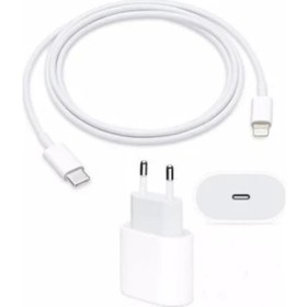 Resim Nostaljikcep Kotenartt Evs Iphone 20W Adaptör+Typ-C USB 