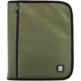 Resim Minbag Flexible Laptop Ve Tablet Çantası 13 Inch Haki 