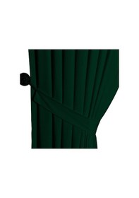 Resim Koyu Yeşil Ada Fon Perde Sık Pile 1'e 3 Pile-koyu Yeşil Koyu Yeşil 