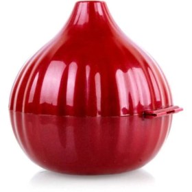 Resim Kırmızı Sert Plastik Gıda Saklama Kabı, Hava ve Nem Koruma Özelliği 