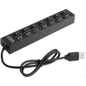 Resim 7 Port Usb Hub - On\u002FOff Switch Işıklı - Usb Çoklayıcı - Chipli 