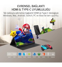 Resim Ezcool Lıte E15T 15,6’’ Touch 60HZ Fhd Portable 