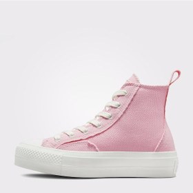 Resim Converse A06102c Chuck Taylor All Star Lift Kadın Pembe Sneaker Günlük Spor Ayakkabı Pembe 