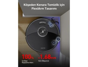 Resim Roborock S8 Maxv Ultra Akıllı Robot Süpürge Siyah 