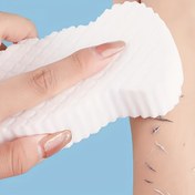 Resim Çift Taraflı 3D Balık Çizgili Soyucu Banyo Havlusu - Duş İçin Yumuşak Köpük Vücut Temizleyici, Kolay Temizlenebilir ve Hızlı Kuruyan, Tekrar Kullanılabilir Ev Spa Cilt Temizleyici Fırçası, Hasar Olmayan Ölü Cilt Temizleme, Banyo Kullanımı İçin İdeal 