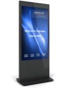 Resim Cletech C01 43” Totem Kabini + Samsung QM43C 43” Signage Monitör 