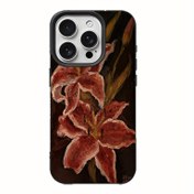 Resim Iphone 16 Pro Max telefon kılıfları için uygun TPU desenleri ile Pembe Lili Oil Painting, Iphone 16 Pro Max/14/16 Plus/15/13 Pro/12/11 ile uyumlu, dayanıklı ve düşmeye dayanıklı koruyucu kapaklar yüksek estetik ile 