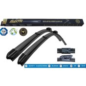 Resim MAXTEL 12115136 Silecek Süpürgesi Ön Araca Özel Renault Duster (Hs) (16-) / Dacia Duster (Hs) (09-18) / Nissan Terrano (D10) (16-) Muz Tipi 26 -18 650Mm-450Mm 