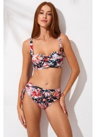 Resim Pierre Cardin Yeni Sezon İnce Askılı Toparlayıcı Bikini Takım 2025 Yaz Sezonu 241245 Çok Renkli 