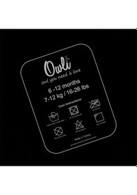 Resim Owli Swimwarm Üşütmeyen Bebek Mayosu Neon Sarı - Siyah 001 