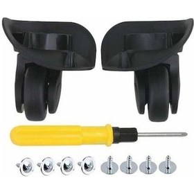 Resim Flybuy Valiz Siyah Mufunye Gj Dönen Derece Çift Bqlzr Bosphorusboutique 91x107x49mm 360 - - Kl - 