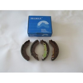 Resim Ford Fiesta 00/02 Arka Fren Pabucu 1,25/1,3/1,4cc 90x30 Bramax 