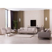 Resim Weltew Home Latte Koltuk Takımı 3+3+1+1 