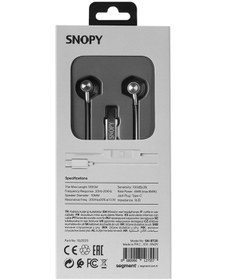 Resim Snopy Sn-bt20 Type C Telefon Uyumlu Beyaz Mikrofonlu Kulaklık 
