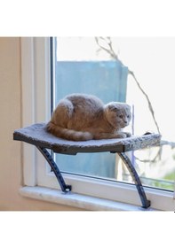 Resim Cama Yapışan Kedi Yatağı 