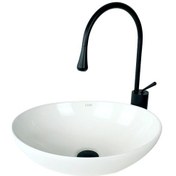 Resim Pure Beyaz Tezgah Üstü Çanak Lavabo W-153 