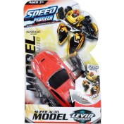 Resim Sunman Dönüşebilen Robot Araba - 16 cm Super Auto Model 