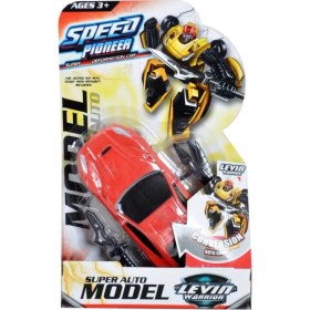 Resim Sunman Dönüşebilen Robot Araba - 16 cm Super Auto Model 